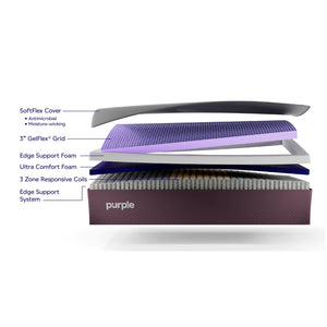 Purple RestorePlus Soft Mattress - QK1087111_PURL_IS3_OL