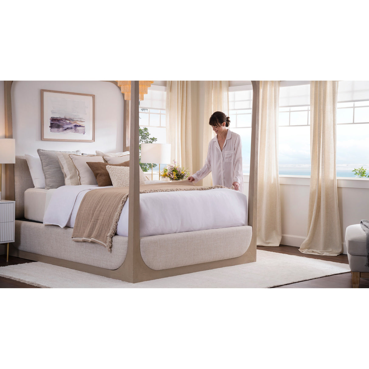 Purple RestorePremier Firm Mattress - QK1087117_PURL_LF2_RM