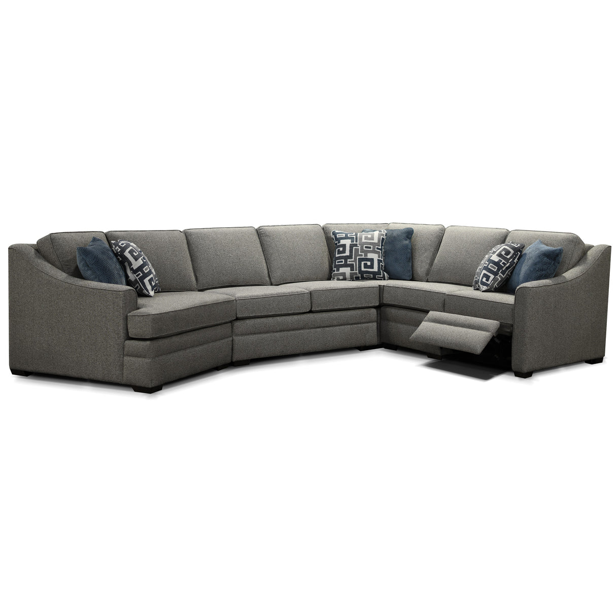 Monroe 4 Piece Reclining Sectional - QK1088058_DIME_OPN_OL