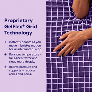 Purple RestorePremier Soft Mattress - QK1088165_PURL_IS2_OL