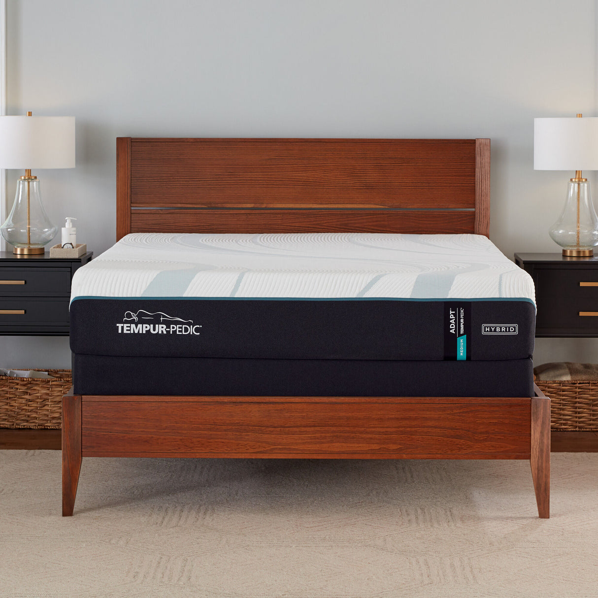 Tempur-Pedic TEMPUR-Adapt 2 Medium Hybrid Mattress - QK1088429_TEMU_LF1_RM