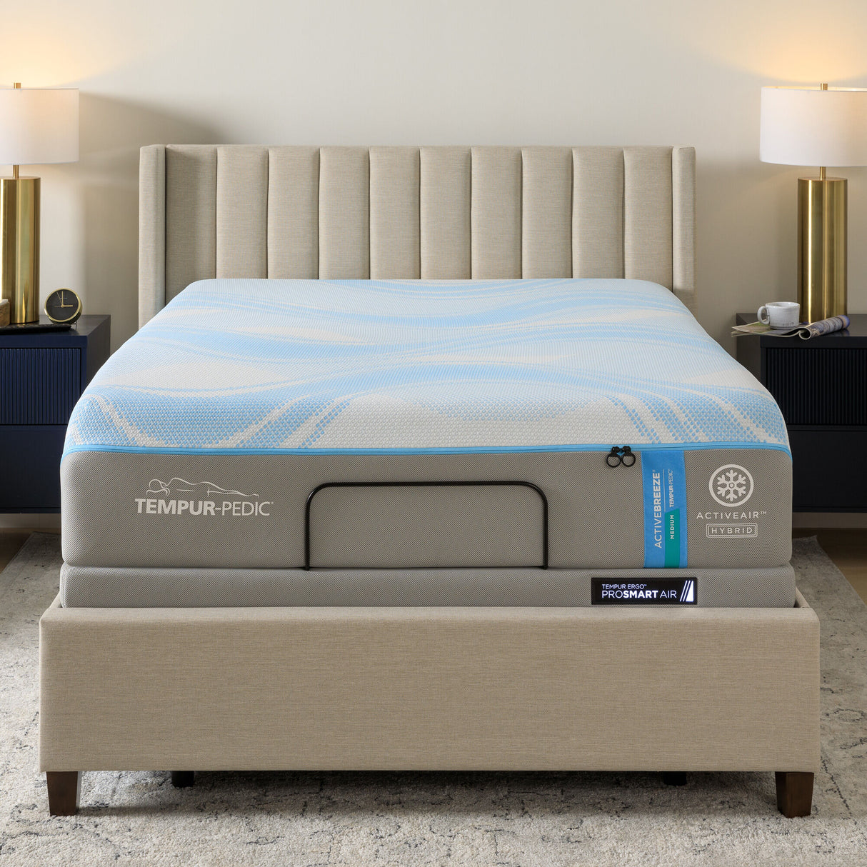 Tempur-Pedic TEMPUR-ACTIVEbreeze 2 Medium Hybrid Set - QK1088802_TEMU_LF1_RM