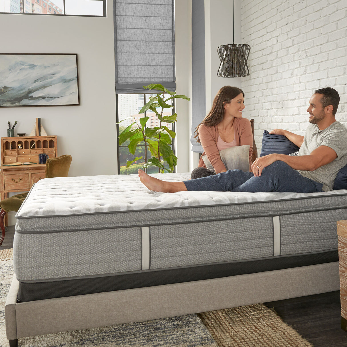 Silver Pine Soft Eurotop Mattress - QK1088875_SEAL_LF1_RM