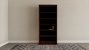 Straightforward 67 Inch Bookcase