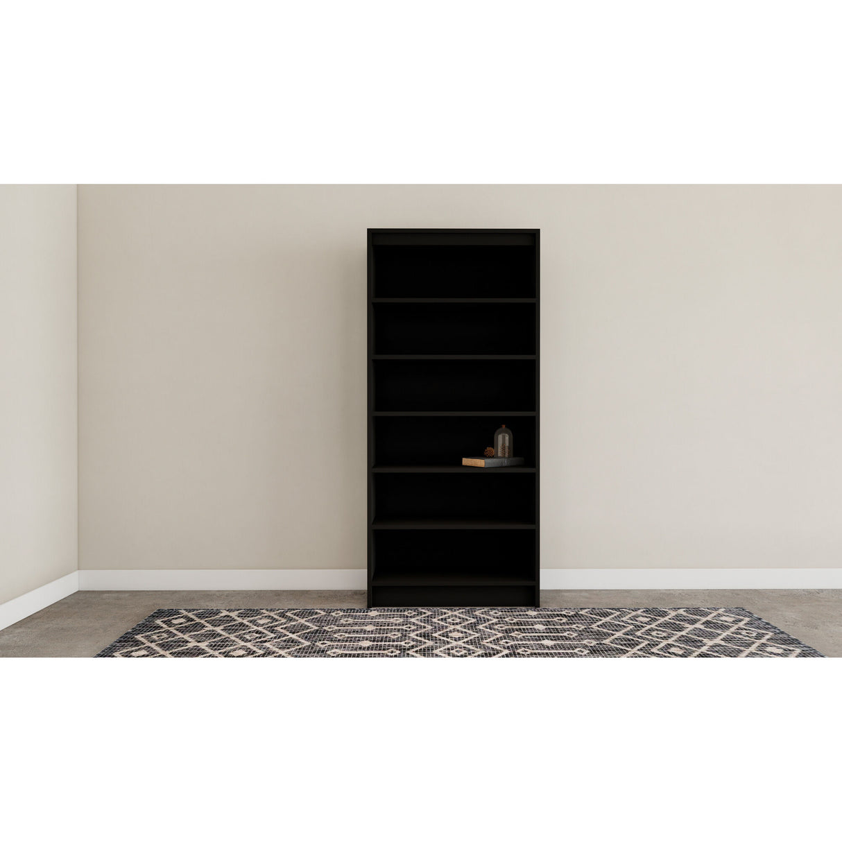 Straightforward 67 Inch Bookcase - QK1089220_PERD_LF1_RM