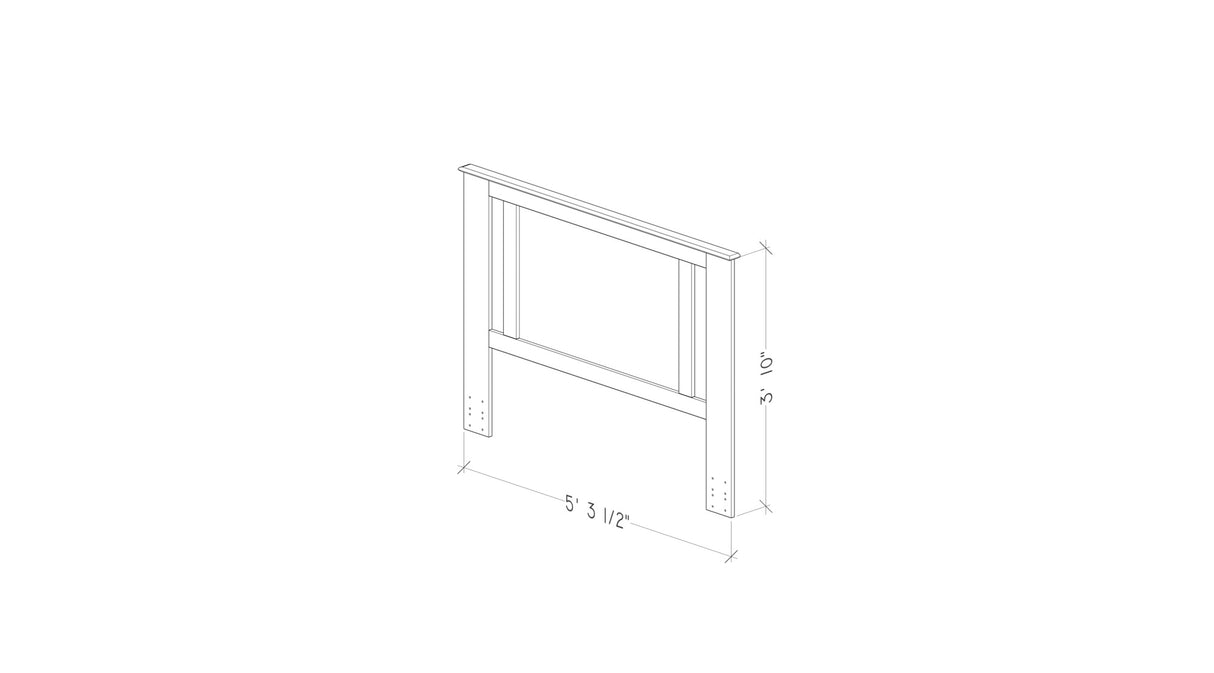 Essentials Side Style Panel Headboard - QK1089453_PERD_DIM_OL