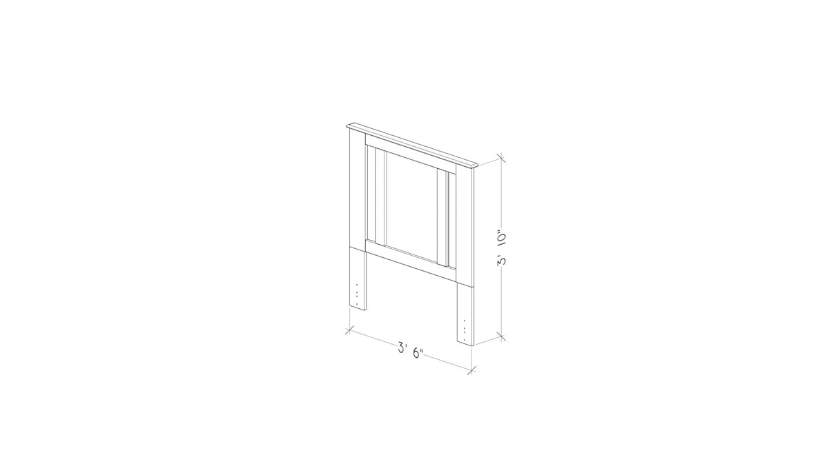 Essentials Side Style Panel Headboard