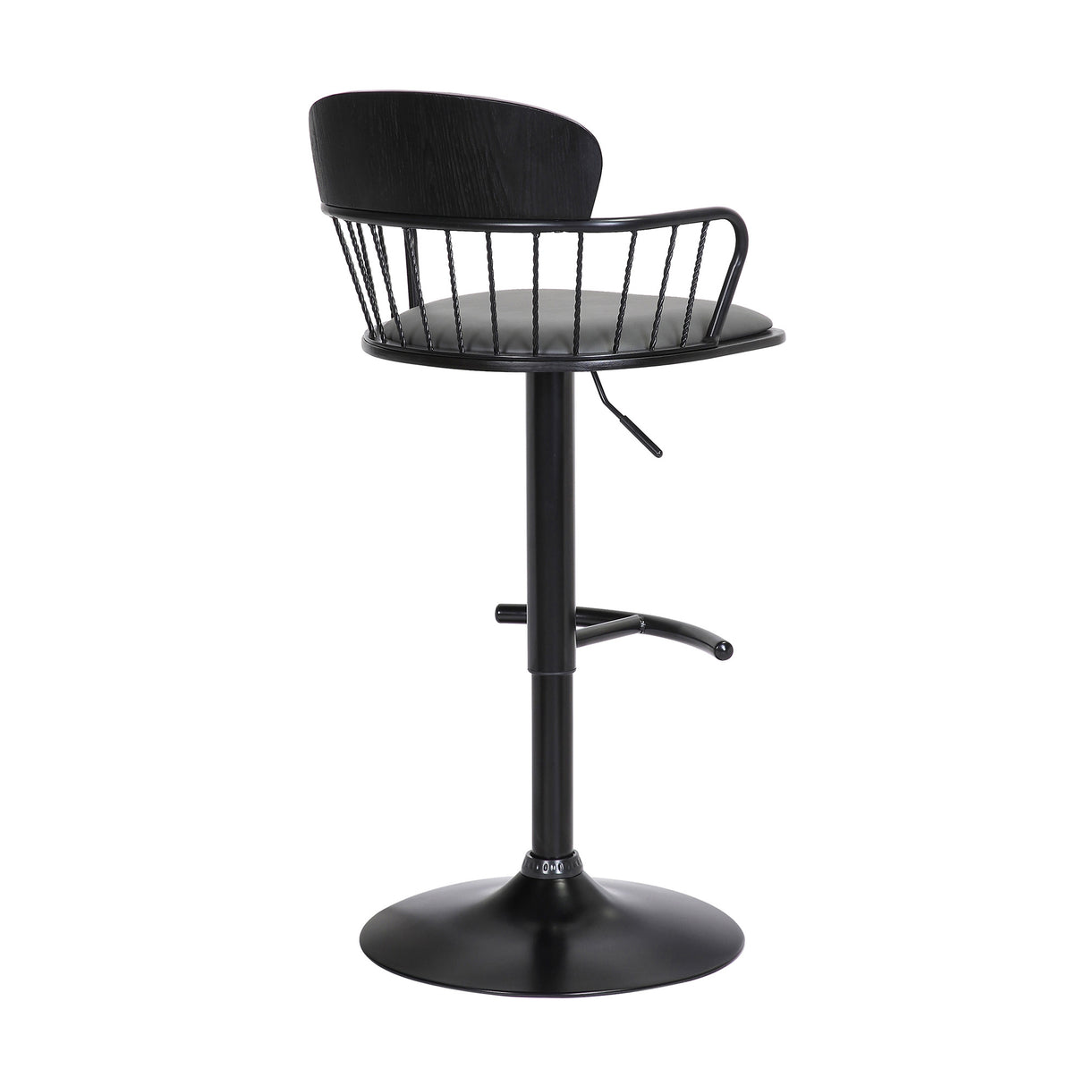 Nash Adjustable Swivel Counter Stool - QK1089607_ARMN_BCK_OL