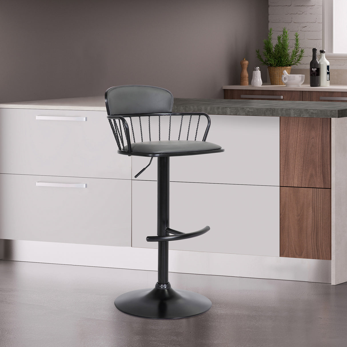 Nash Adjustable Swivel Counter Stool - QK1089607_ARMN_LF1_RM