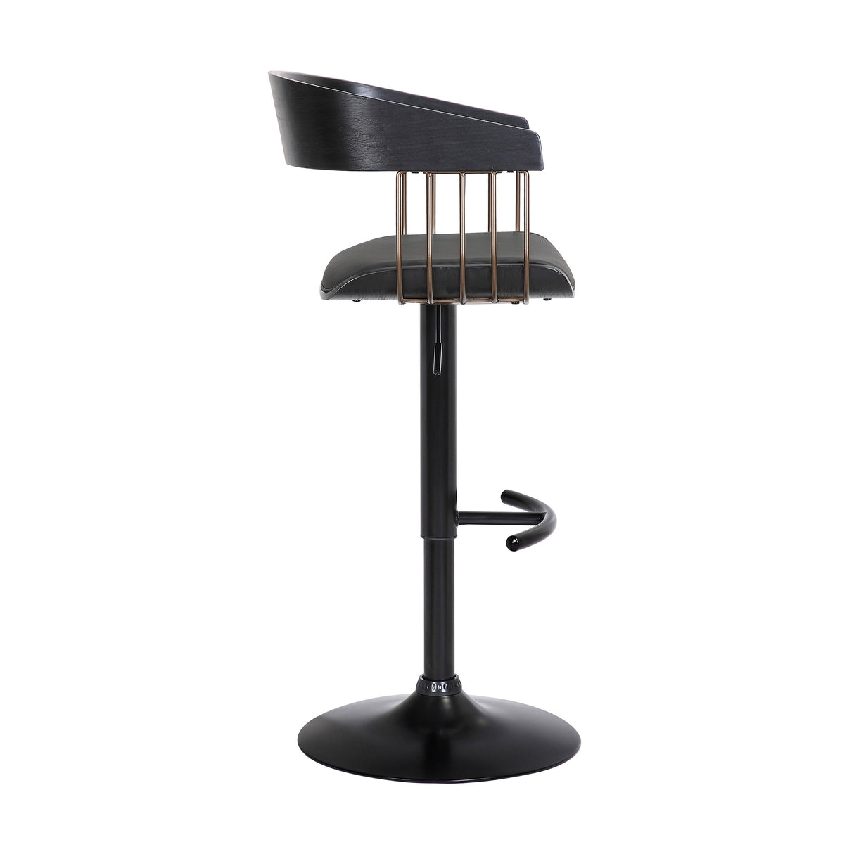 Larisa Adjustable Swivel Bar Stool - QK1089611_ARMN_SID_OL