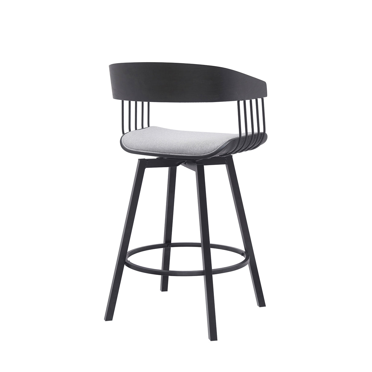 Athena Swivel Counter Stool back view