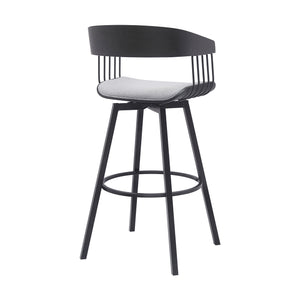 Athena Adjustable Swivel Bar Stool - QK1089615_ARMN_SID_OL