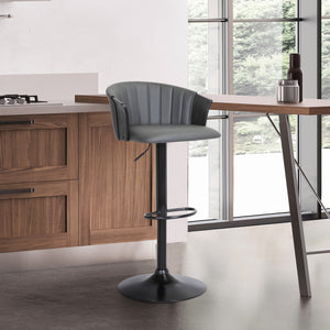 Lydia Adjustable Swivel Bar Stool - QK1089637_ARMN_LF1_RM