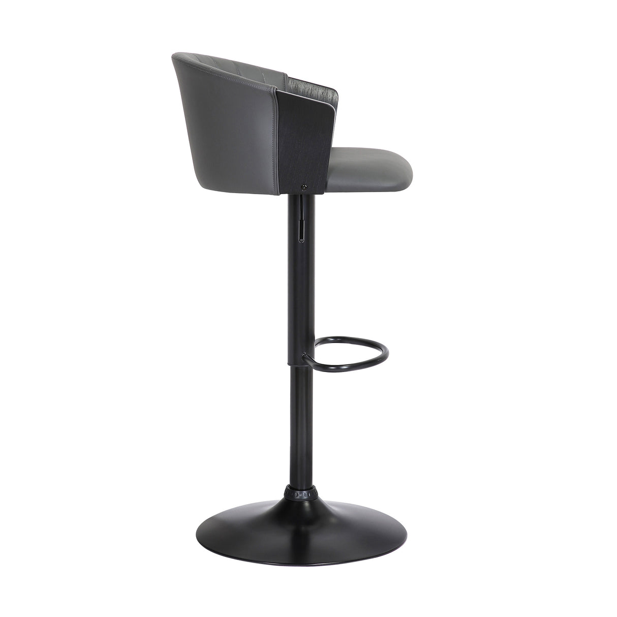 Lydia Adjustable Swivel Bar Stool - QK1089637_ARMN_SID_OL