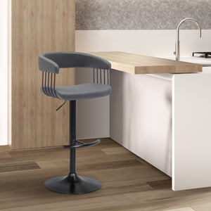 Calista Adjustable Swivel Bar Stool - QK1089639_ARMN_LF1_RM