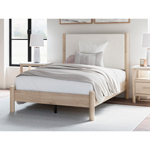 Cadmori Upholstered Bed - QK1089790_ASHL_LF1_RM