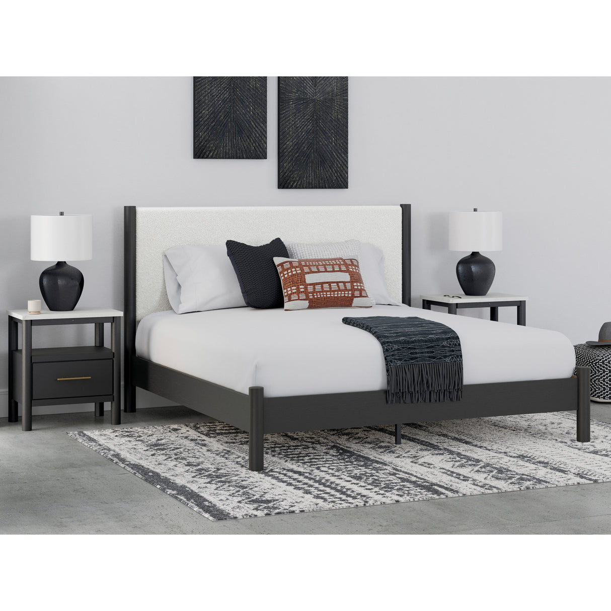 Cadmori Upholstered Bed - QK1089792_ASHL_LF1_RM