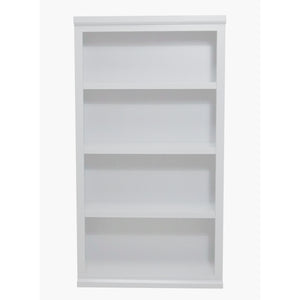 Kyle 58 Inch white Bookcase