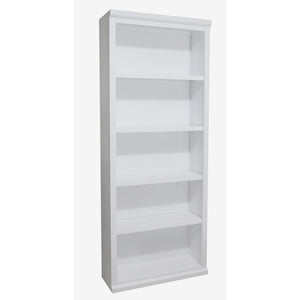 Kyle 78 Inch white Bookcase