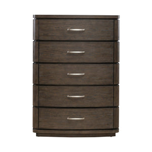 Cascade Falls Satin Espresse 5 Drawer Chest - QK1090101_LIBF_PRI_OL