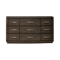 Cascade Falls Satin Espresse 9 Drawer Dresser - QK1090110_LIBF_PRI_OL