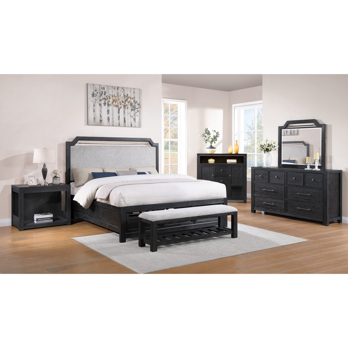 Midnight Valley Storage Bed - QK1090188_DAVF_LF2_RM