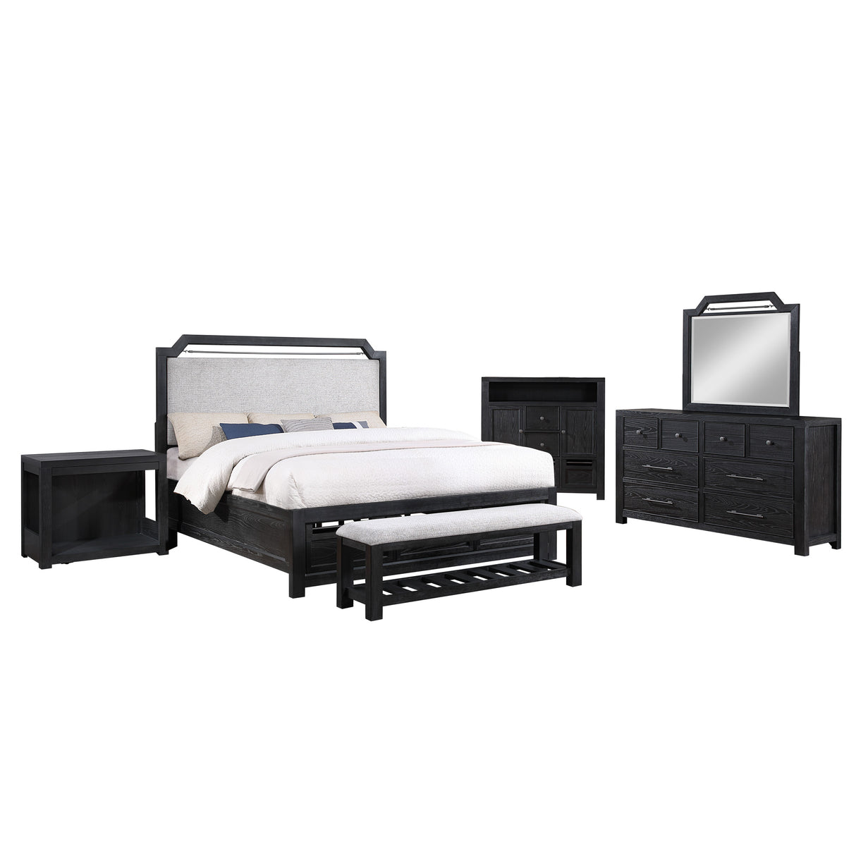 Midnight Valley Storage Bed