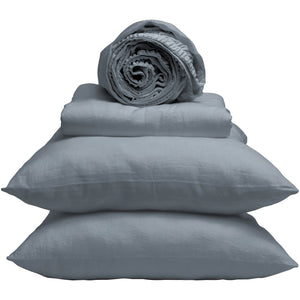 Dr Weil Blended Linen Sheet Set - QK1090424_PURE_PRI_OL