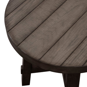 Modern Farmhouse Round End Table - QK1090584_LIBF_IS1_OL