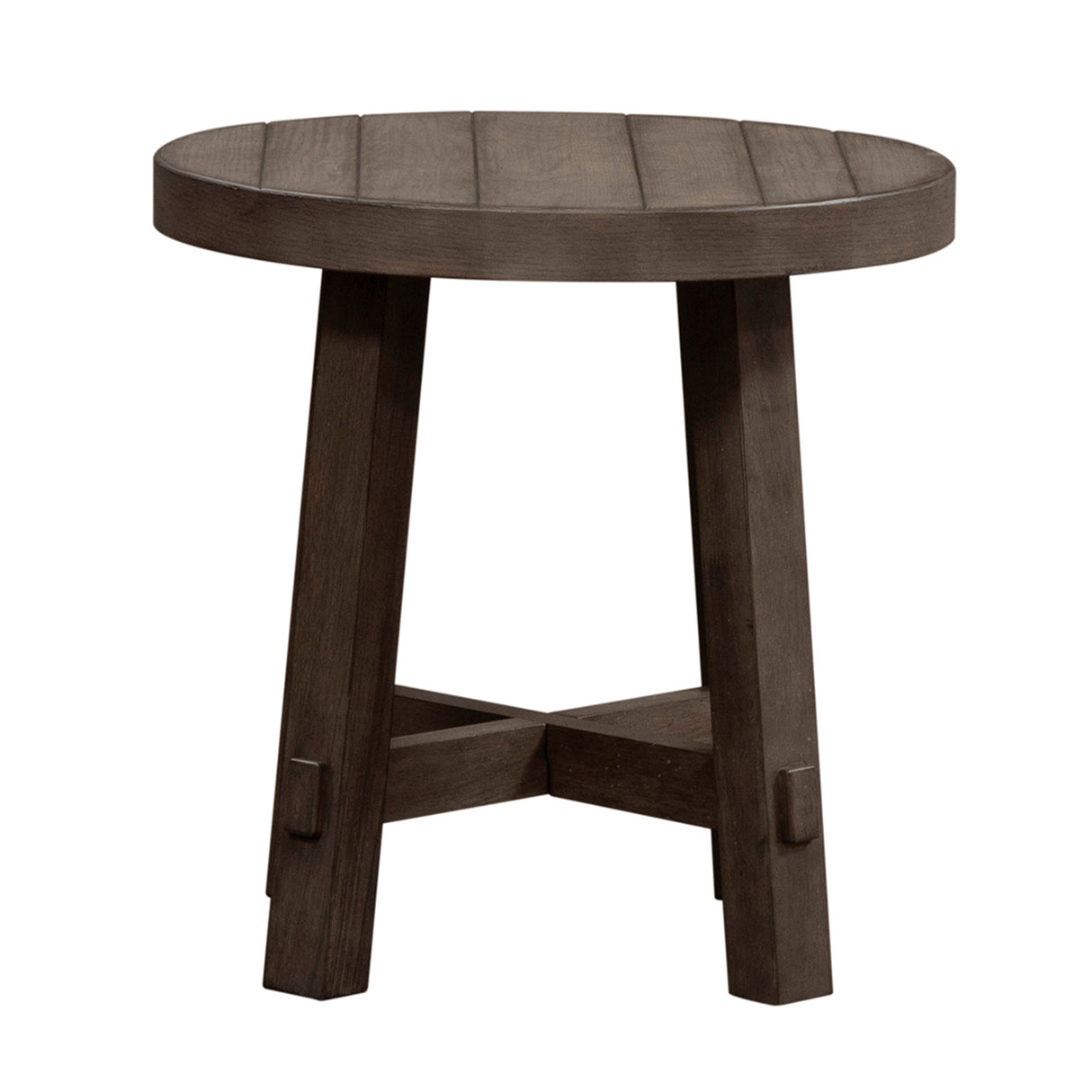 Modern Farmhouse Round End Table - QK1090584_LIBF_PRI_OL