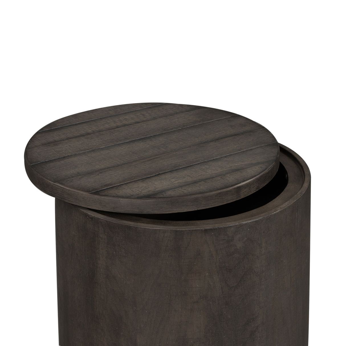 Modern Farmhouse Drum End Table - QK1090586_LIBF_TOP_OL