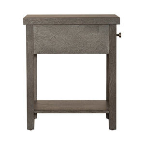 Modern Farmhouse Drawer End Table - QK1090590_LIBF_SID_OL