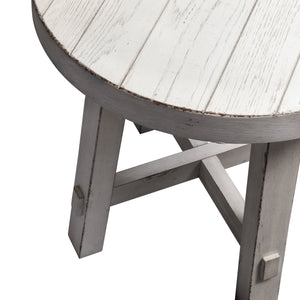 Modern Farmhouse Round End Table - QK1090592_LIBF_IS1_OL