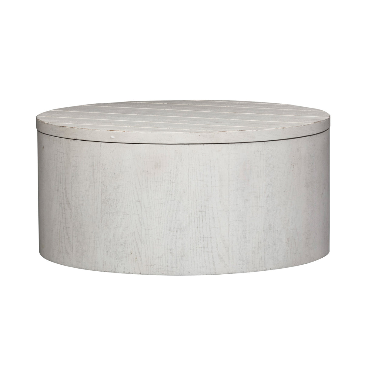 Modern Farmhouse Drum Coffee Table - QK1090593_LIBF_PRI_OL