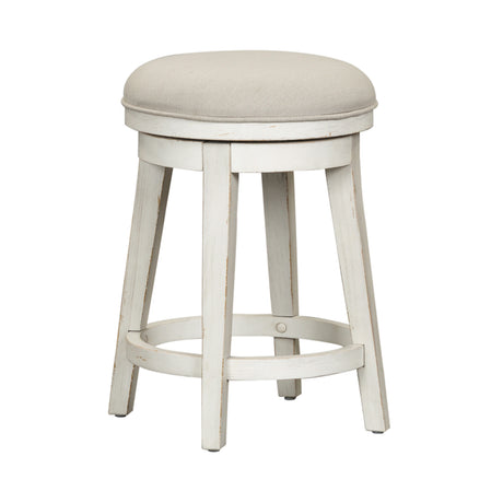 Modern Farmhouse Console Swivel Stool - QK1090597_LIBF_PRI_OL