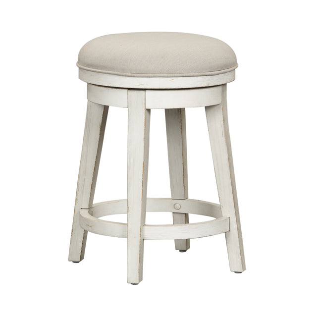 Modern Farmhouse Console Swivel Stool - QK1090597_LIBF_PRI_OL