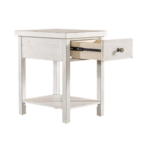 Modern Farmhouse Drawer End Table - QK1090598_LIBF_IS3_OL