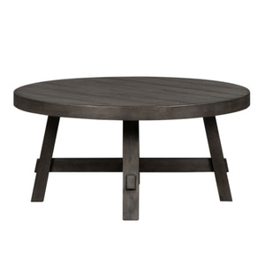 Modern Farmhouse Round Coffee Table - QK1090599_LIBF_PRI_OL