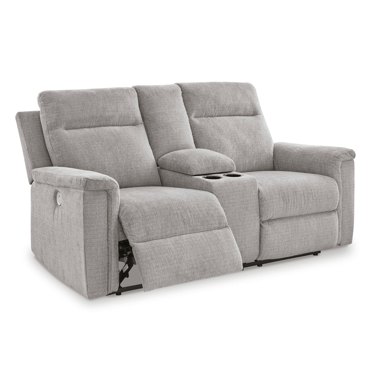 Barnsana Power Reclining Console Loveseat - QK1090819_ASHL_IS1_OL