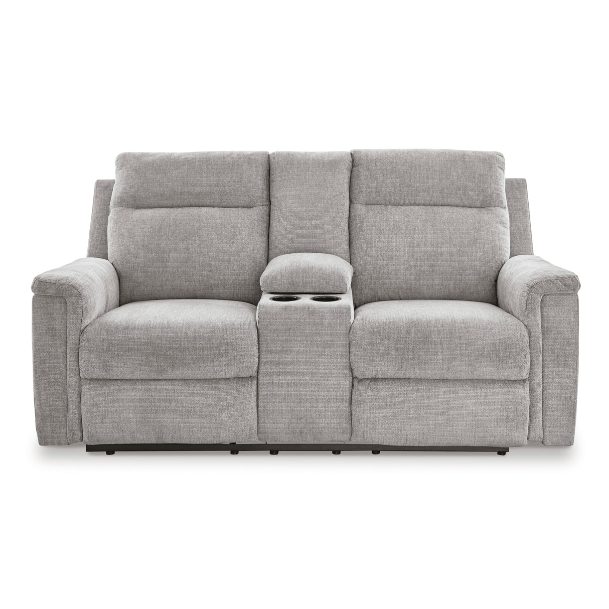 Barnsana Power Reclining Console Loveseat - QK1090819_ASHL_PRI_OL