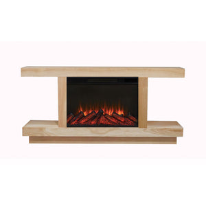 Bragg 54 Inch fireplace console