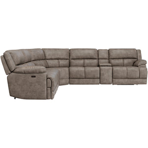 Wyatt 6 Piece Sectional with 2 Power Ends and 1 Power Armless - QK1092209_MAWA_LSD_OL