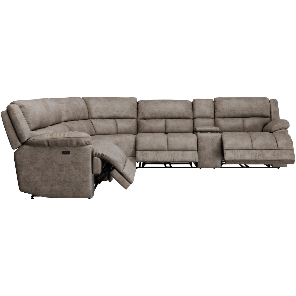 Wyatt 6 Piece Sectional with 2 Power Ends and 1 Power Armless - QK1092209_MAWA_OPL_OL