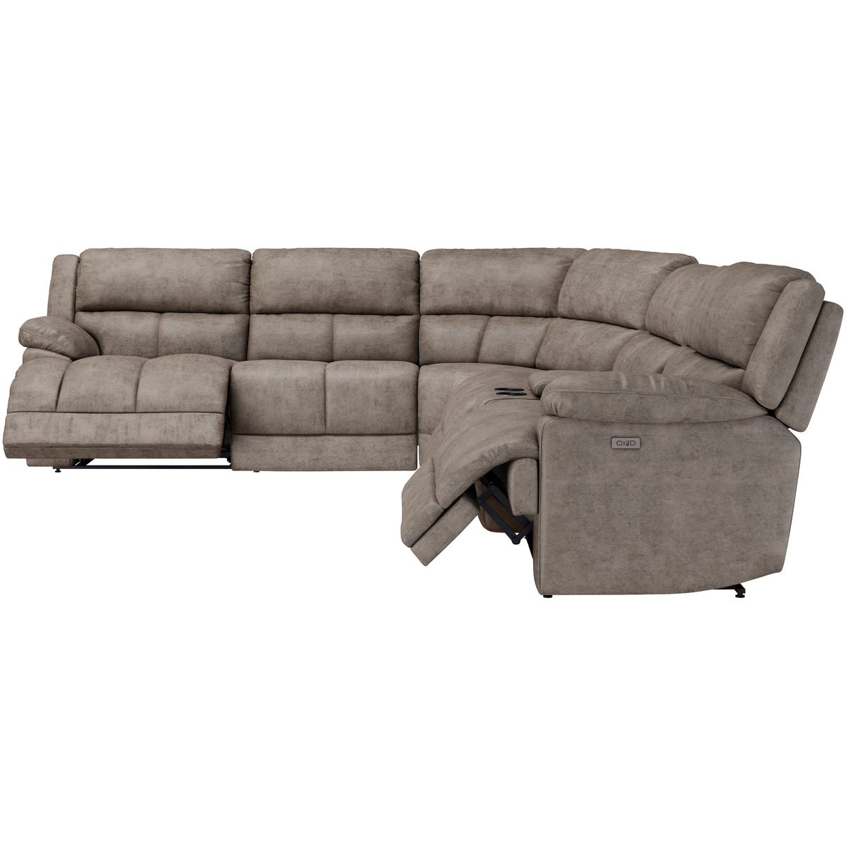 Wyatt 6 Piece Sectional with 2 Power Ends and 1 Power Armless - QK1092209_MAWA_OPR_OL