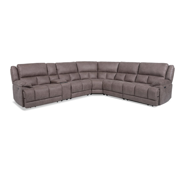 Wyatt 6 Piece Sectional with 2 Power Ends and 1 Power Armless - QK1092209_MAWA_PRI_OL