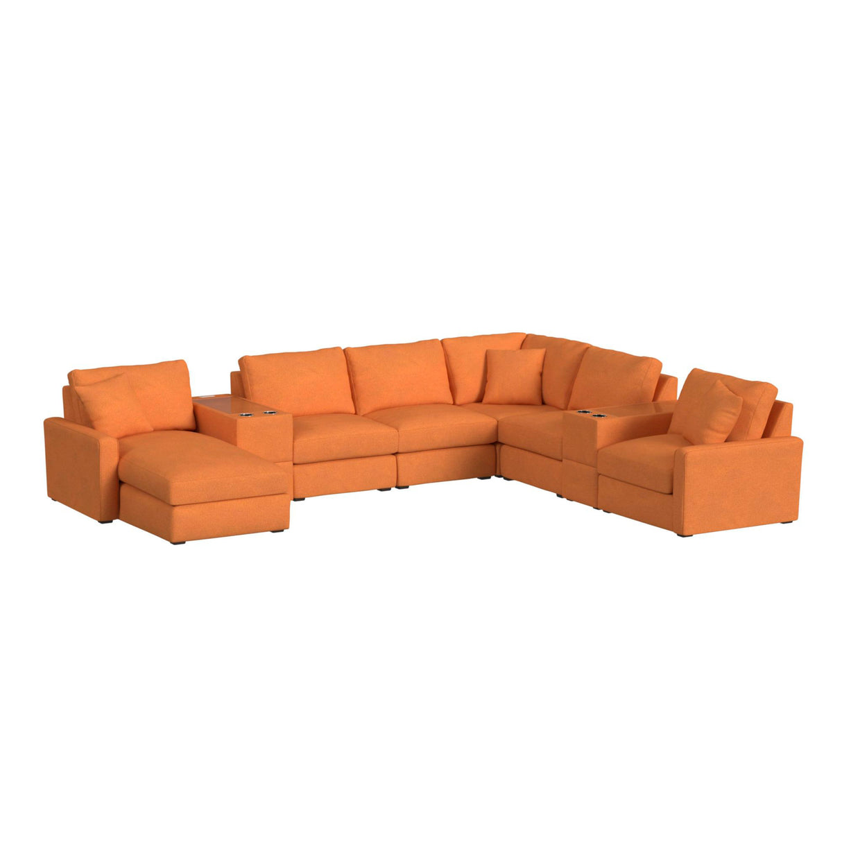 Simply Elements The Big Way 8 Piece Sectional - QK1092376_STLI_AFR_OL