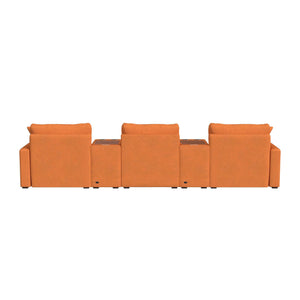 Simply Elements The Movie Lover 6 Piece Sectional - QK1092377_STLI_BCK_OL