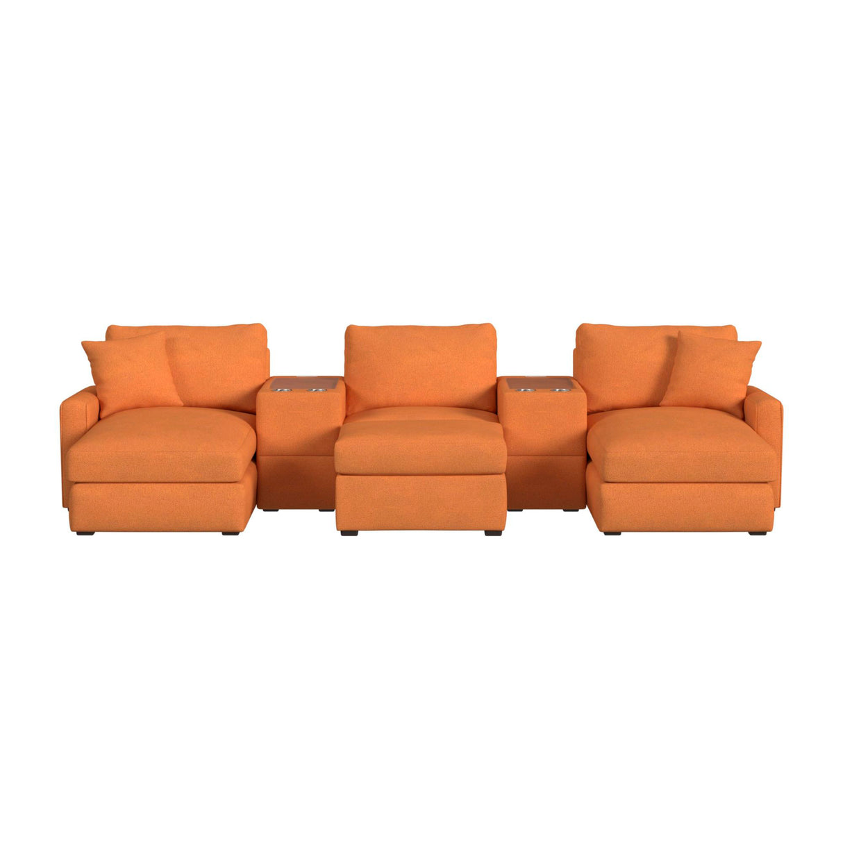 Simply Elements The Movie Lover 6 Piece Sectional - QK1092377_STLI_PRI_OL