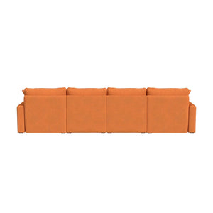 Simply Elements Double Trouble 4 Piece Sectional - QK1092379_STLI_BCK_OL