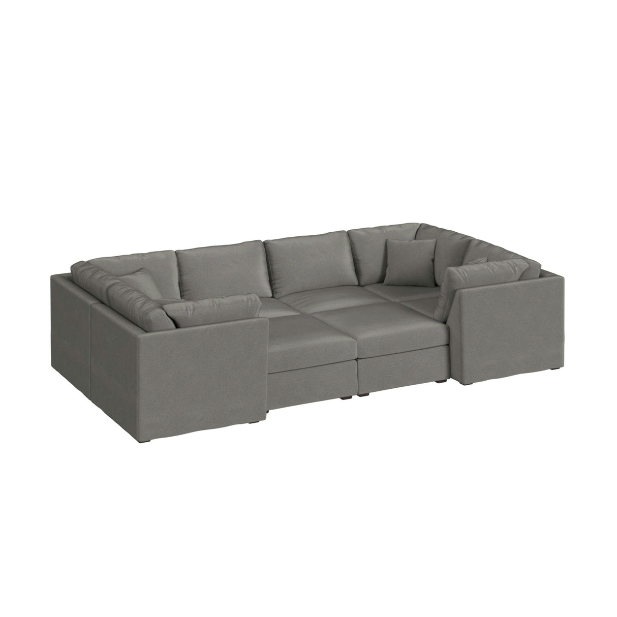 Simply Elements The Pit 8 Piece Sectional - QK1092390_STLI_AFR_OL